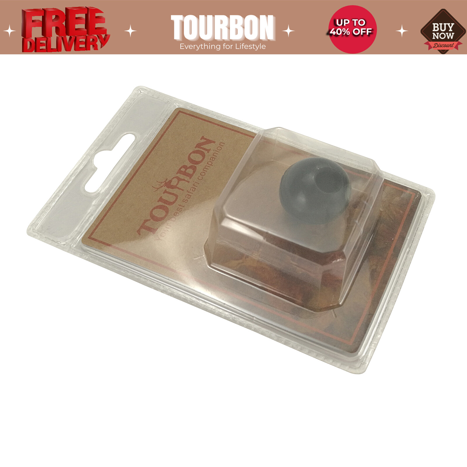 TOURBON Hunting Rifle Bolt Knob Rubber Ball Tactical Gun Bolt Action Mount Grip