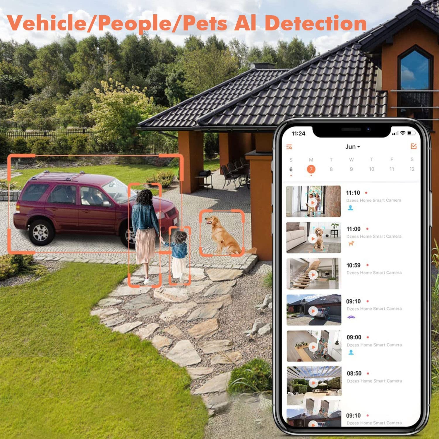Upgrade Solar Camera Security Outdoor Wireless, Wireless Outdoor Security Cam...