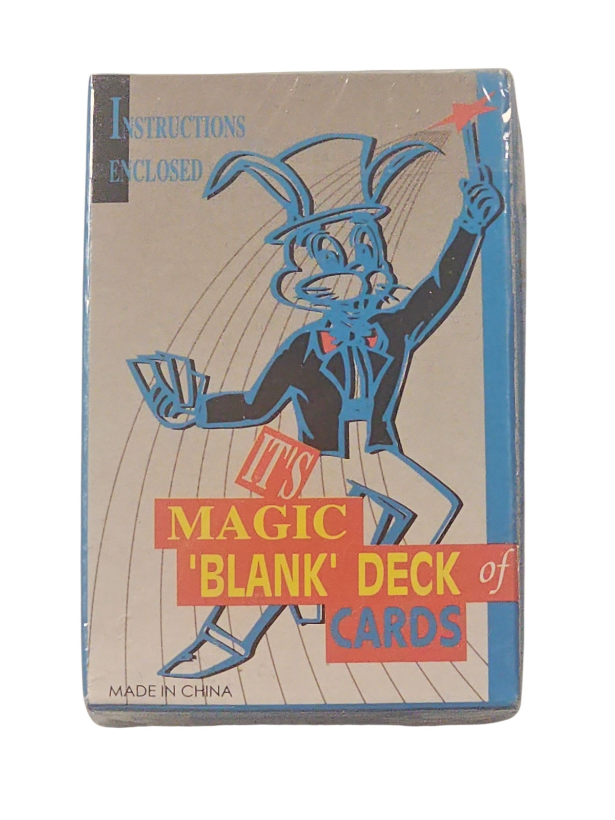 New Magic Blank Deck Magician Illusion Easy Trick Gaff Magical Playing Cards