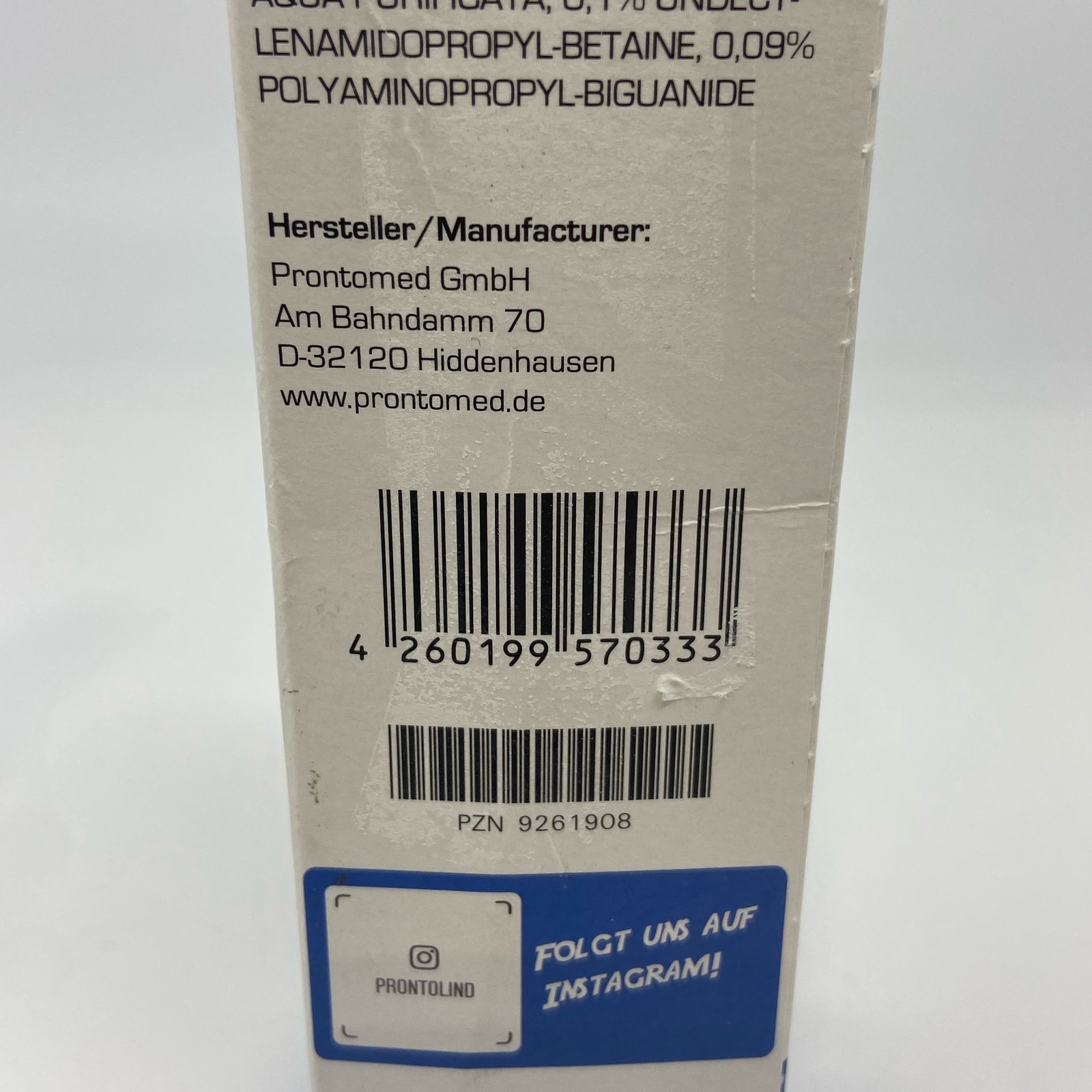 ProntoLind Piercing Aftercare Spray 75ml White/Blue