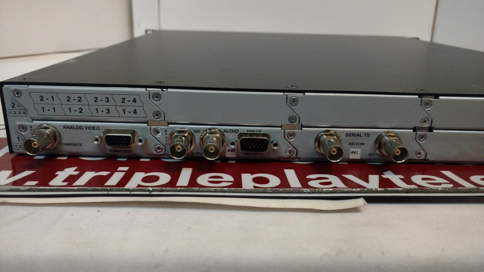 Sencore MRD-3187B Multi-format SD/HD Modular Receiver Decoder