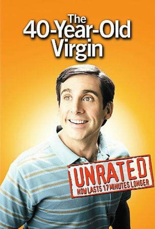 The 40-Year-Old Virgin - Unrated (DVD, 2005, Widescreen) NEW