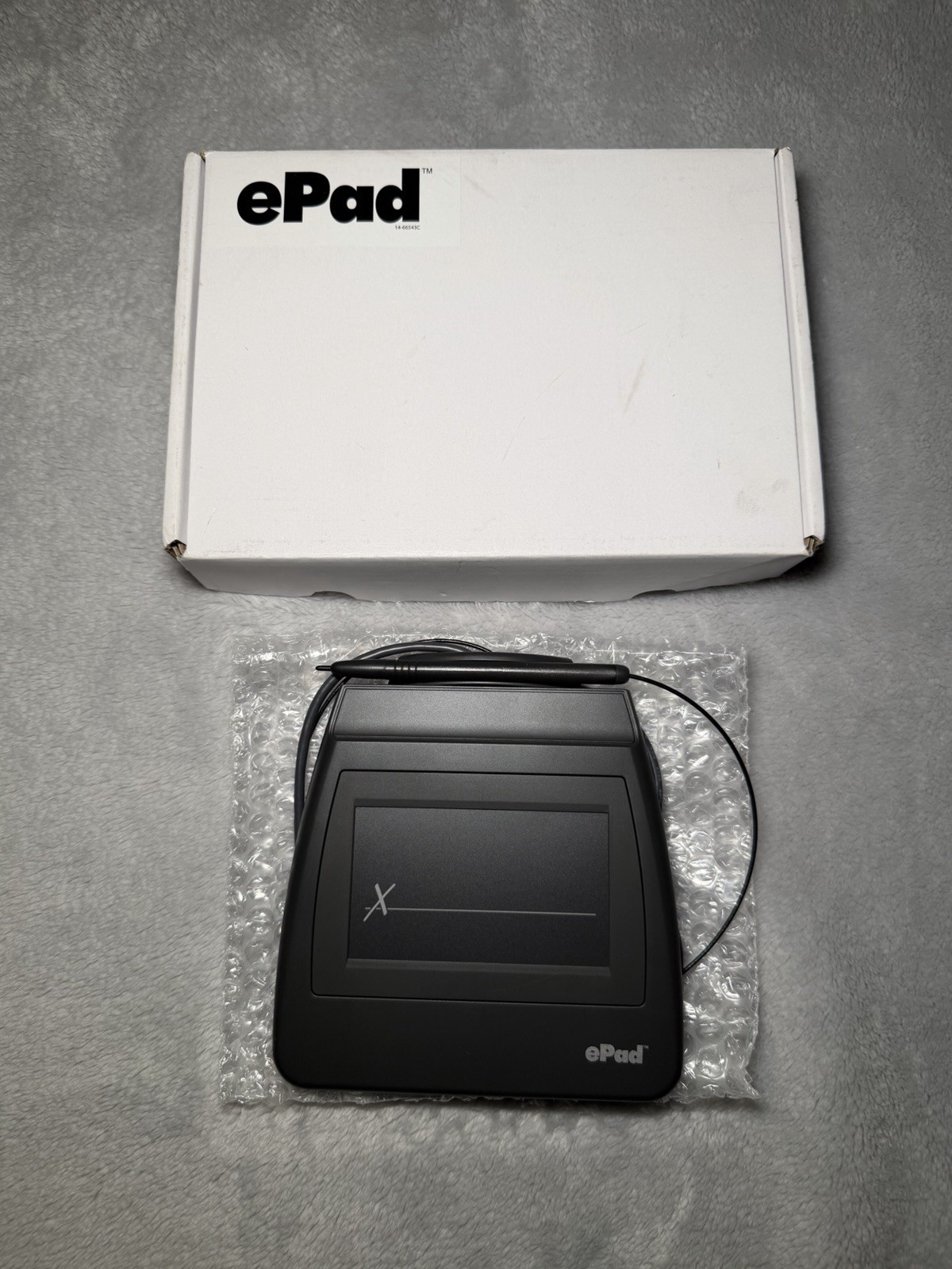 New ePadLink ePad USB VP9801 Electronic Signature Capture Pad & Pen Open Box
