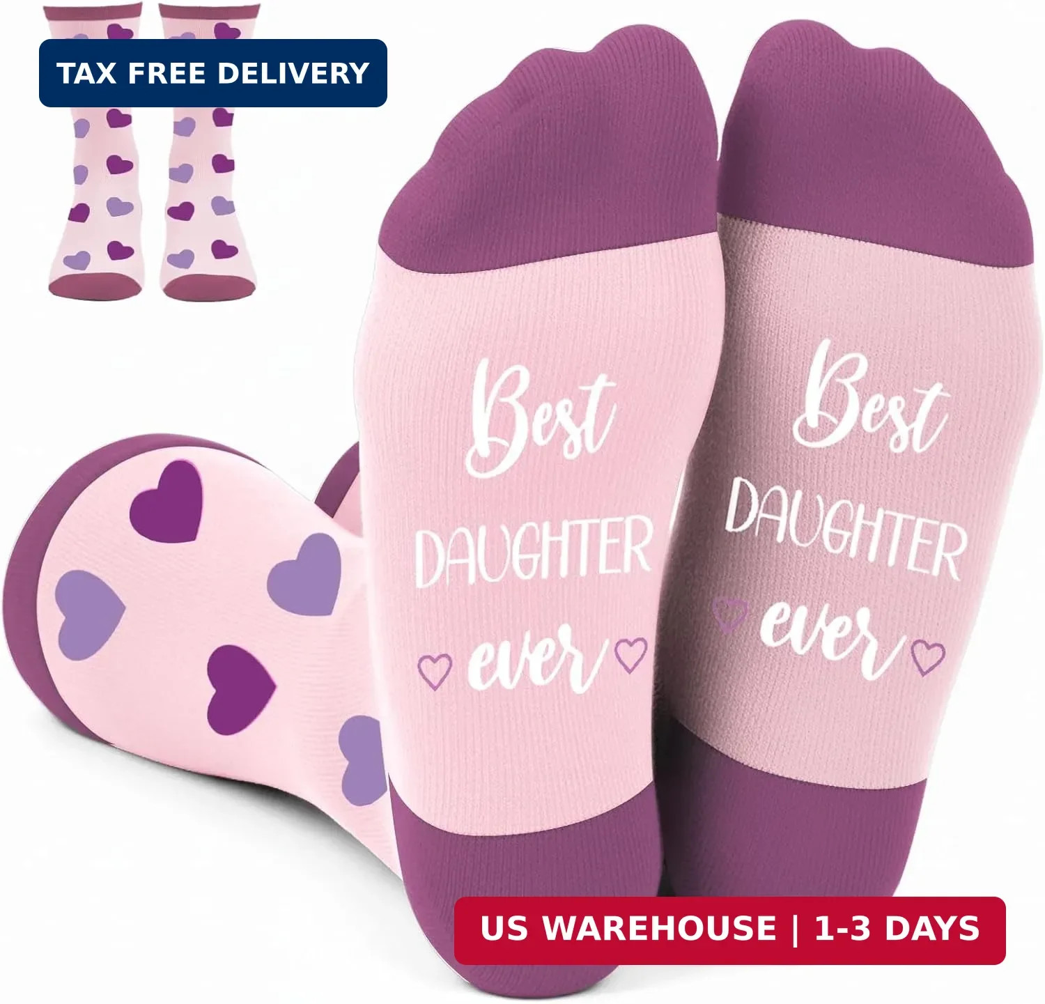 Socks Gifts for Mom Grandma Aunt Daughter Sister Bestie Godmother Godfather Gran