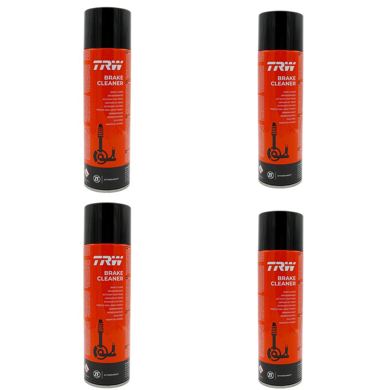 4x Brake Cleaner TRW 500ML PFC105CE