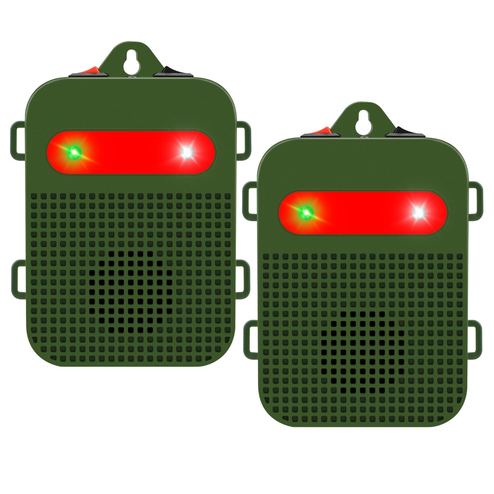 2pk Battery Operated Mouse Repellent, Ultrasonic Indoor Rodent Reducer