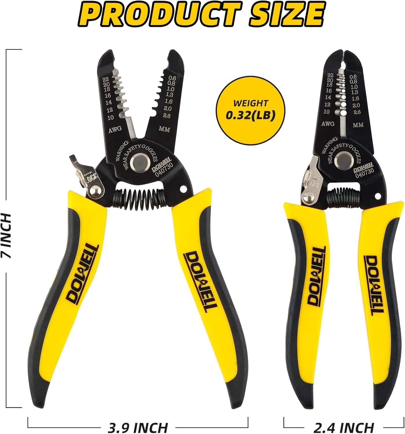 Wire Stripper Cutter Wire Stripping Tool And Multi-Function Hand Tool，Profess...