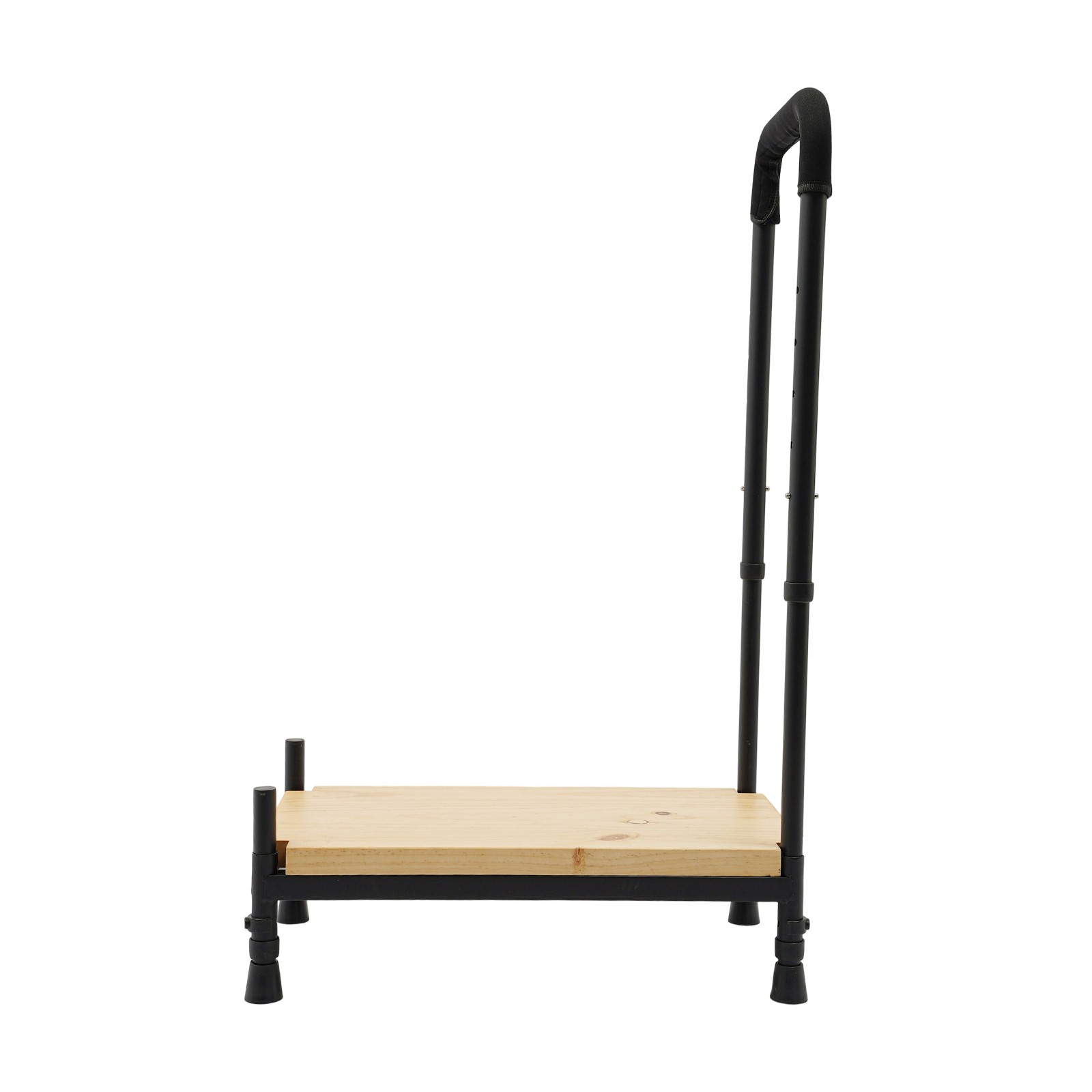 Freestanding Adjustable Height Bedside Step Stool Soft Foam Load 181kg For Eldly