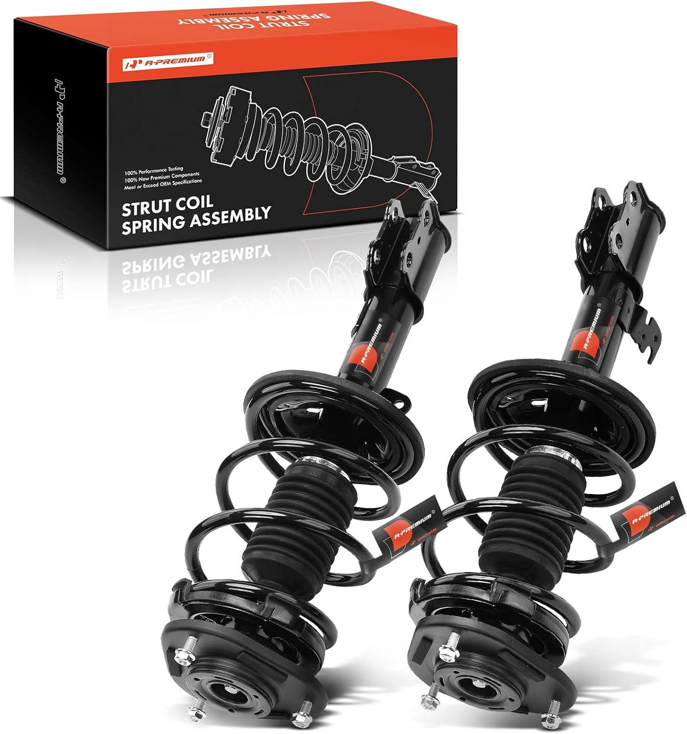 Front Complete Strut & Coil Spring Assembly 2PC for Toyota Celica GT 2000-2005