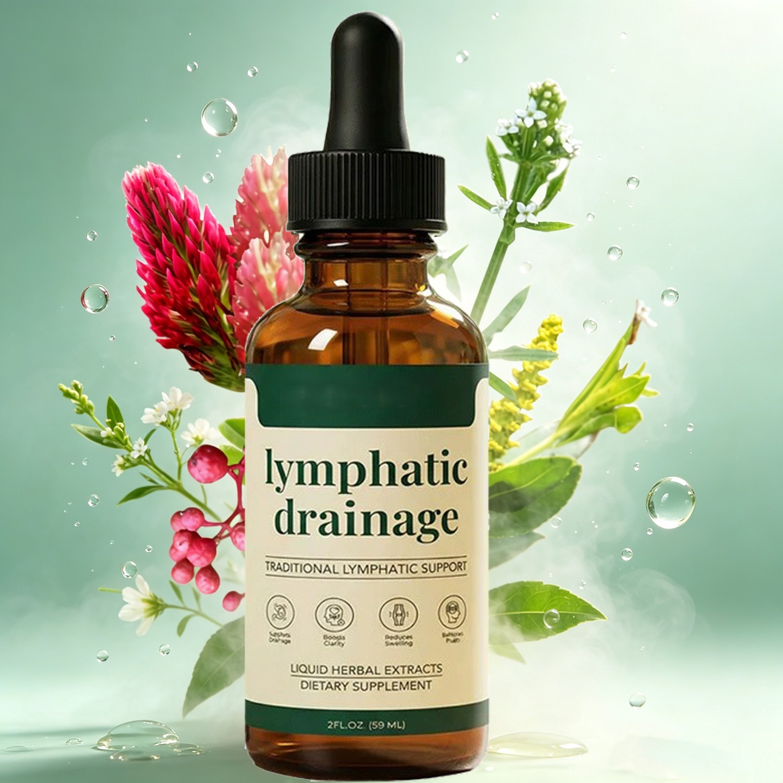 Organic Lymphatic Drainage Supplement ~20%OFF