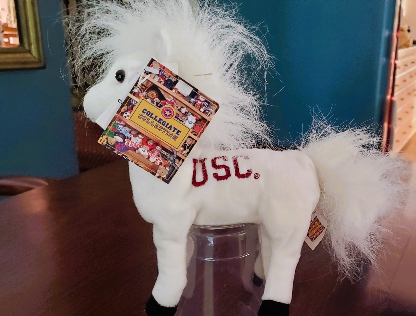 USC Trojan Mini Mascot Traveler Horse Plush - 8-inch new with tags