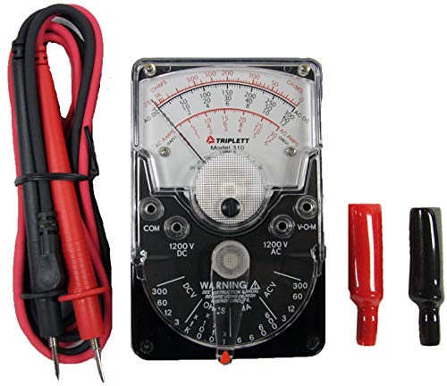 3018 Model 310 Hand-Sized Analog Multimeter - AC/DC Voltage, DC Current, Resi...