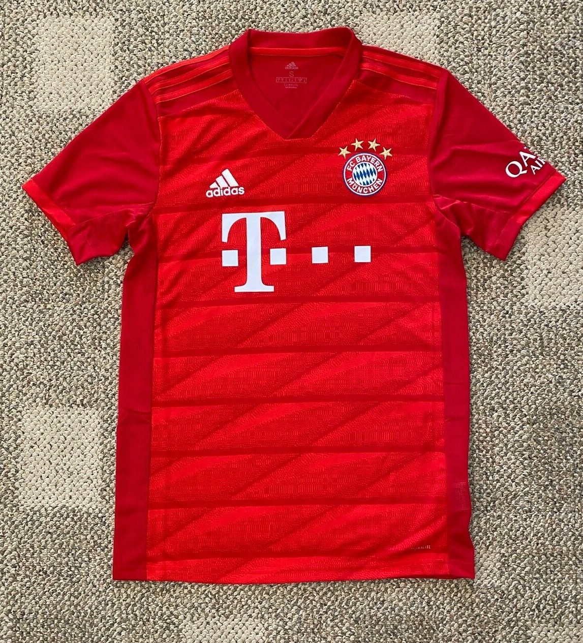 Adidas Soccer Jersey Shirt Top Home True Red Climalite $90 Men's XL