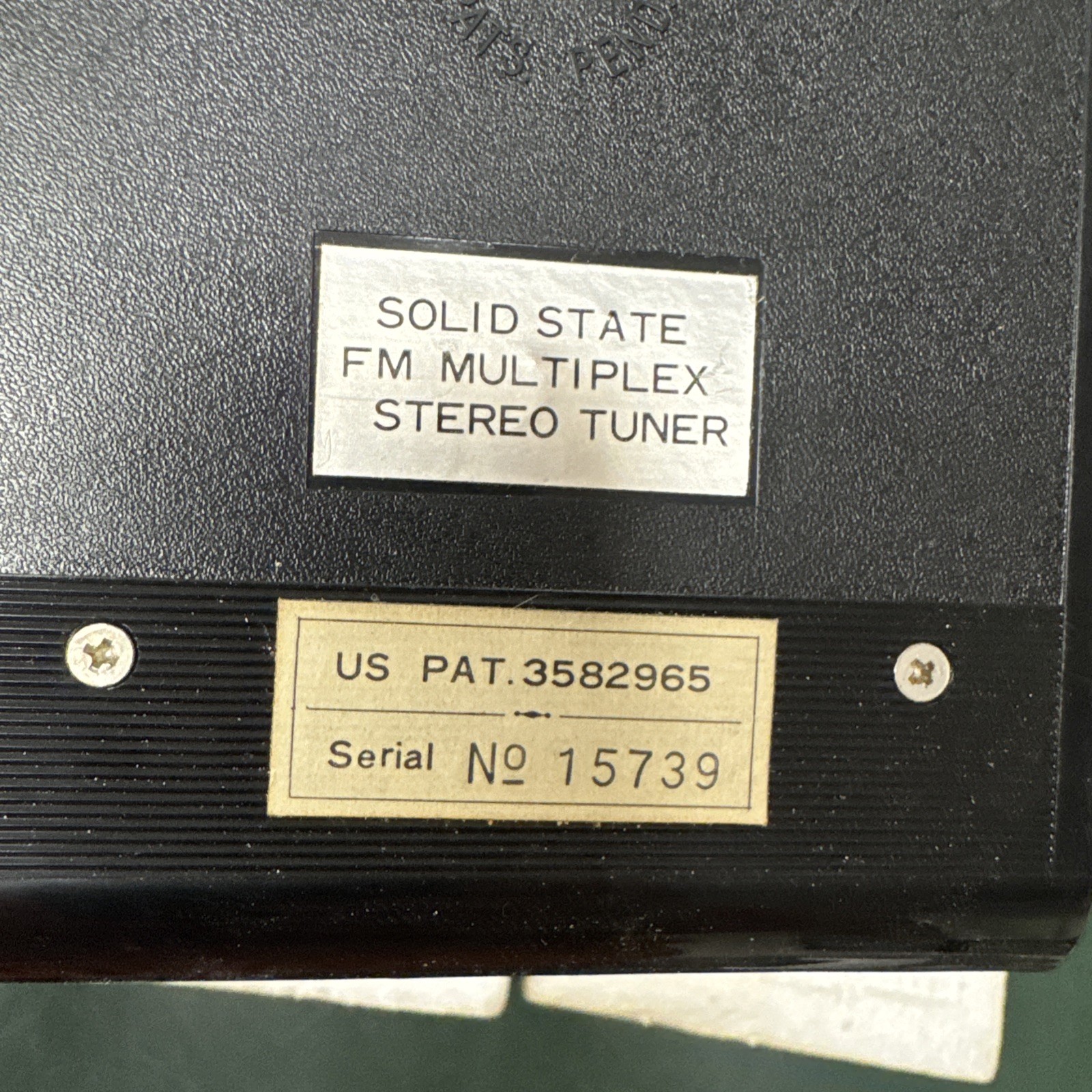 Vintage Audiovox Solid State FM Radio Multiplex Tuner Adapter For 8 Track Player