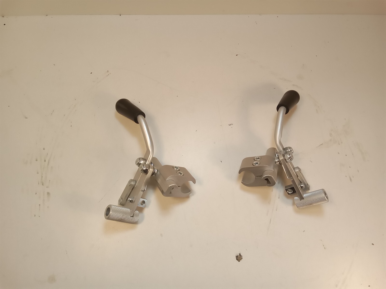 Drive Bariatric Aluminum Transport Chair ATC22 Hand Brakes Set of 2 WC8