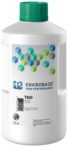 T400 2L PPG Envirobase High Performance White Paint Tint/Toner Free Shipping