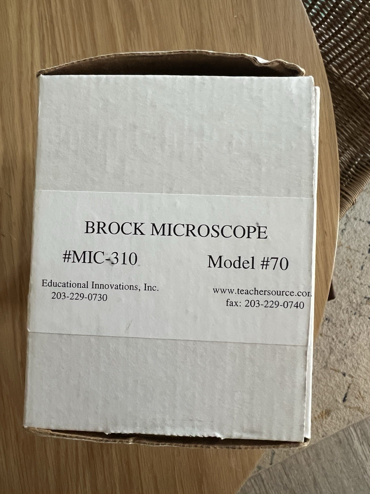 Brock Optical MAGI-SCOPE Model #70 5X Eyepiece, 4/10X Objective. NEW In Box