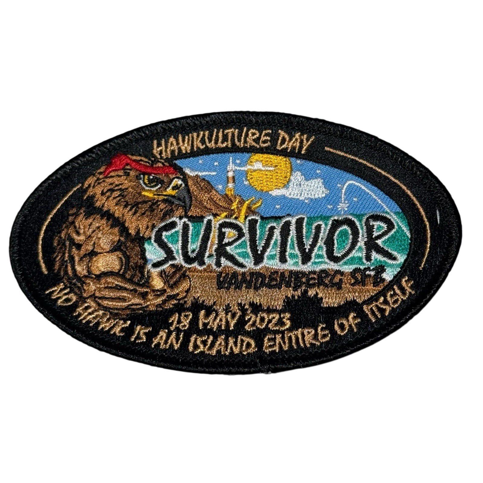 Vandenberg SFB Hawkulture Day 2023 Patch