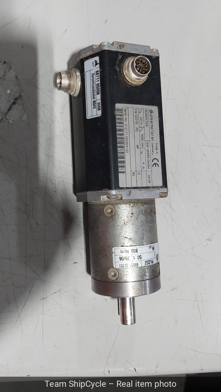 U70794 Dunkermotoren BG65X25SI wPLG52 HighEfficiency Brushless DC Motor G2U