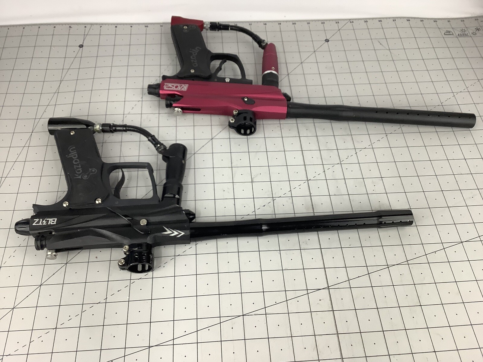 Azodin Blitz 3 And Kaos 2 paintball markers
