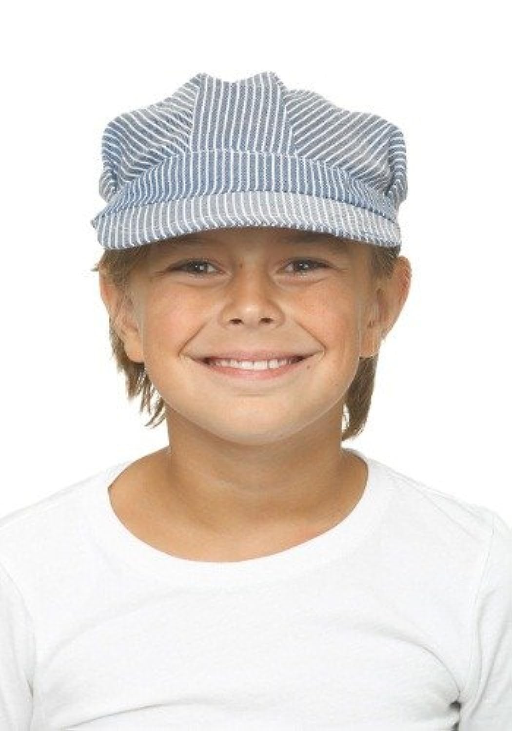 Engineer Cap Train Conductor Hat Fancy Dress Halloween Child Costume Accessory
