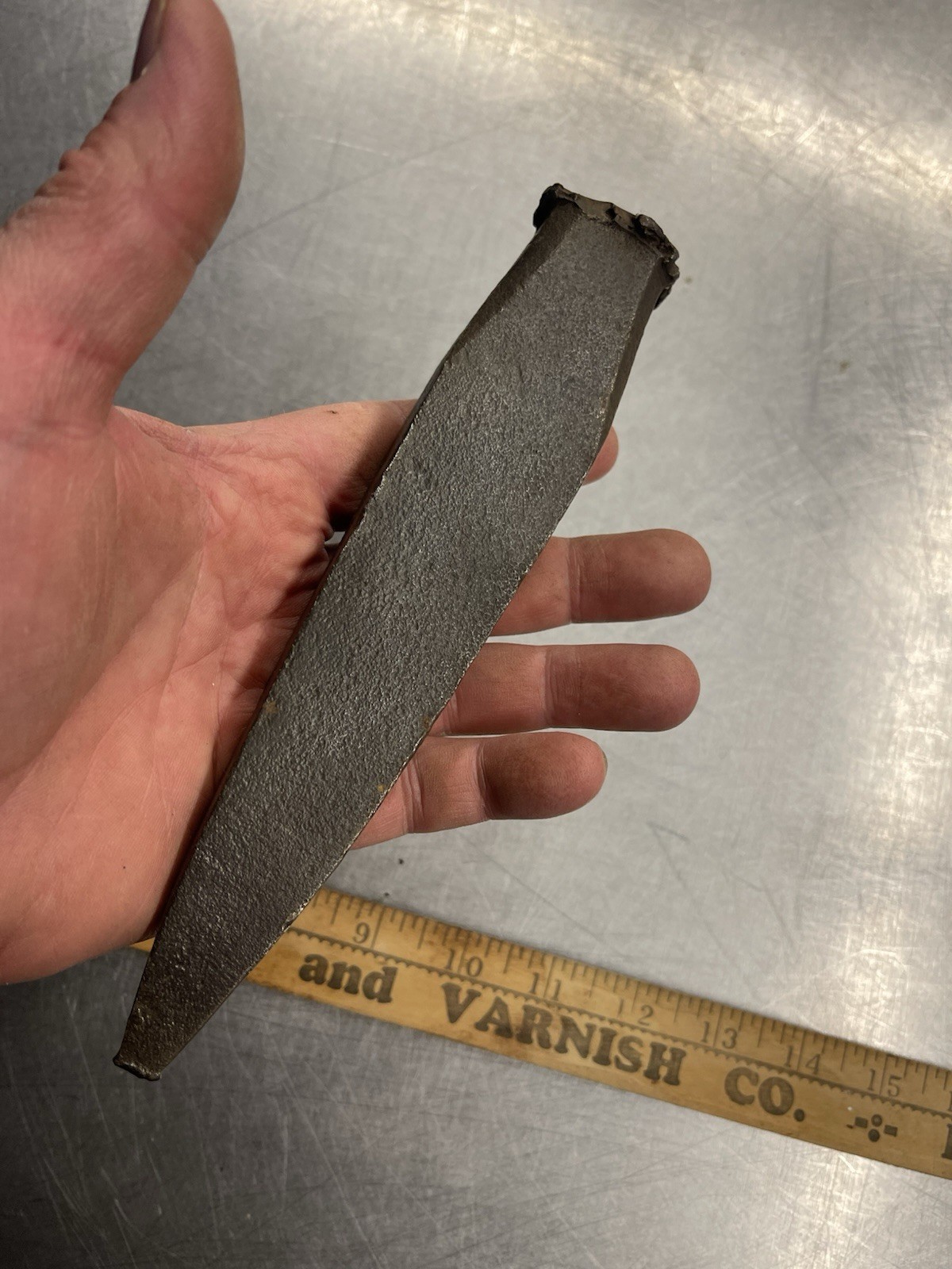 Vintage F&D Spring Valley Blacksmith Punch Tool Wedge