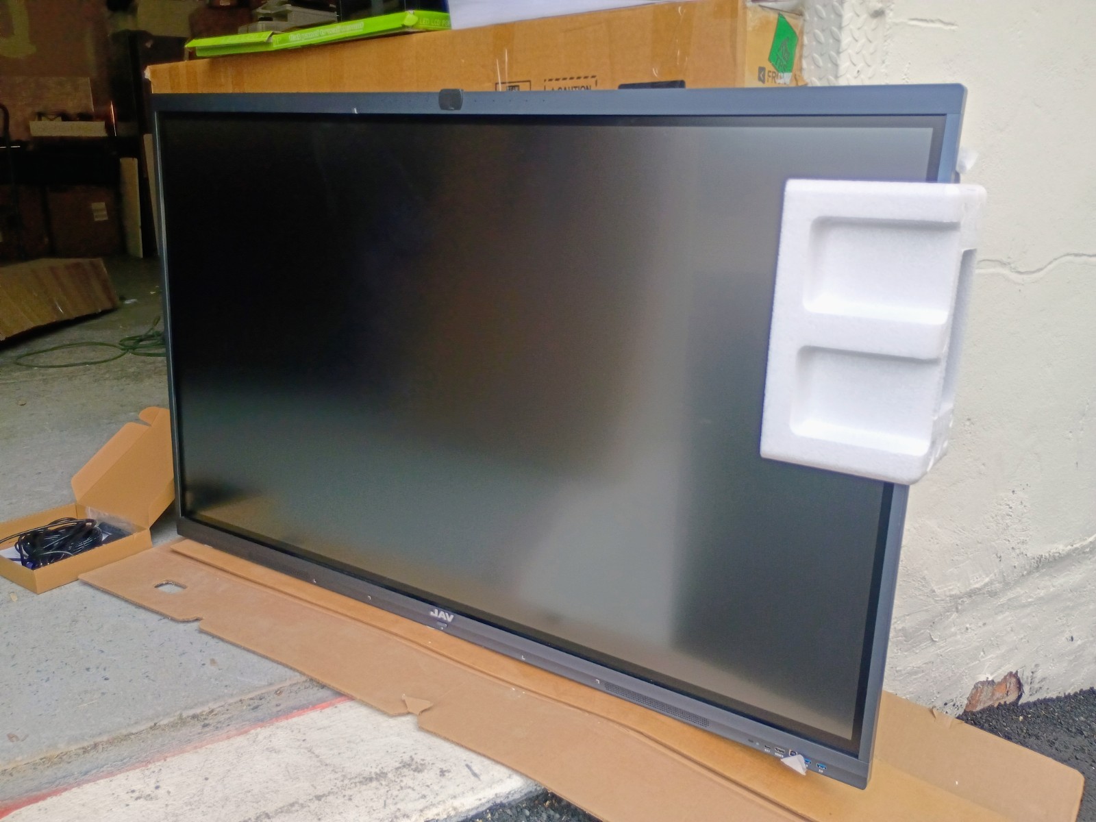 JAV 65" Smart Interactive 4K UHD Touchscreen Whiteboard for Classroom Office