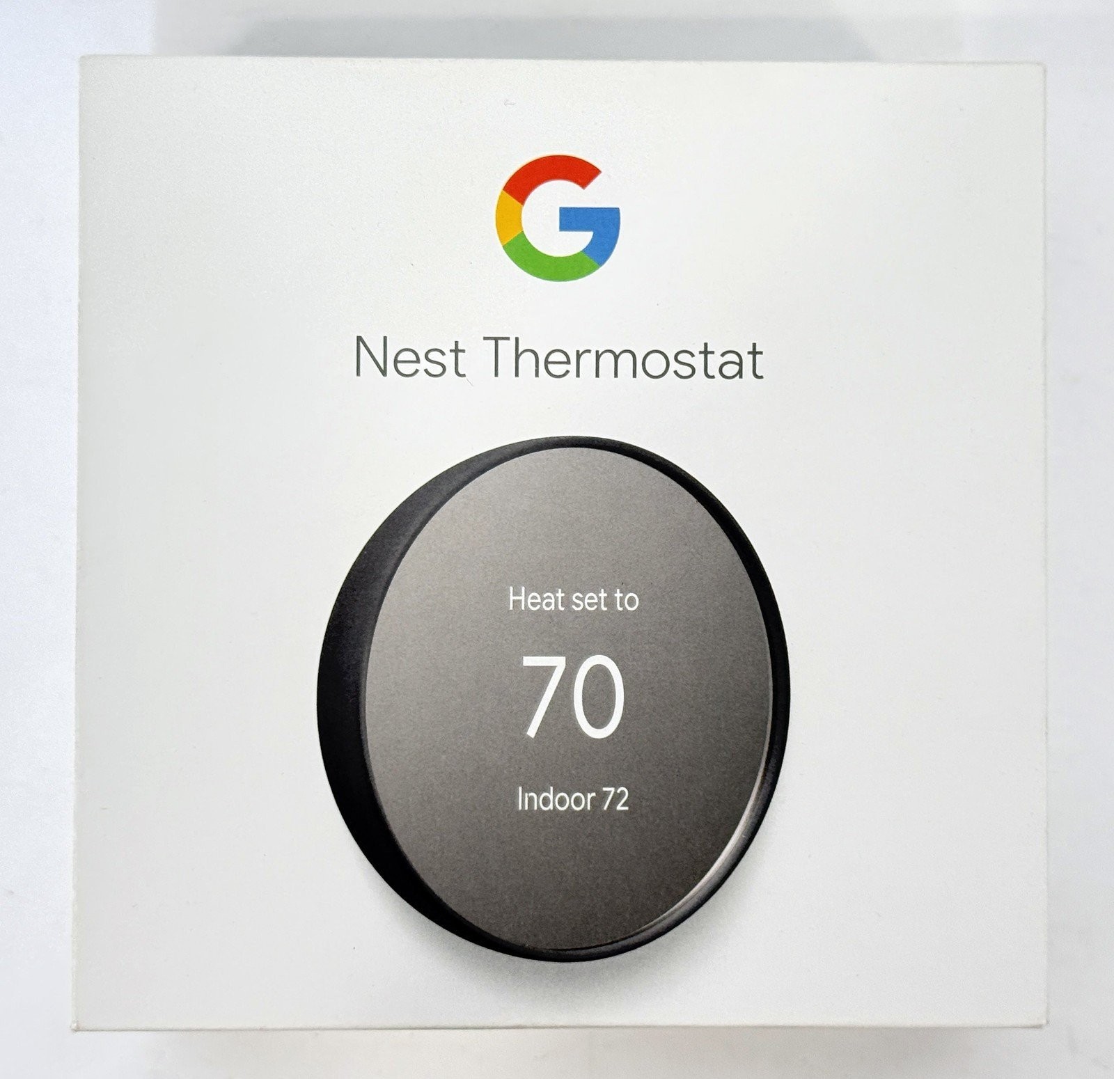 Google Nest Smart Programmable Wifi Thermostat - Charcoal #GA02081-US