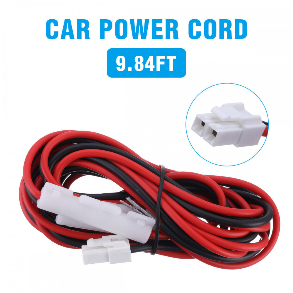New Copper DC Cord Power Cable for Kenwood TK7160 TK8160 TK7360 Portable Radio