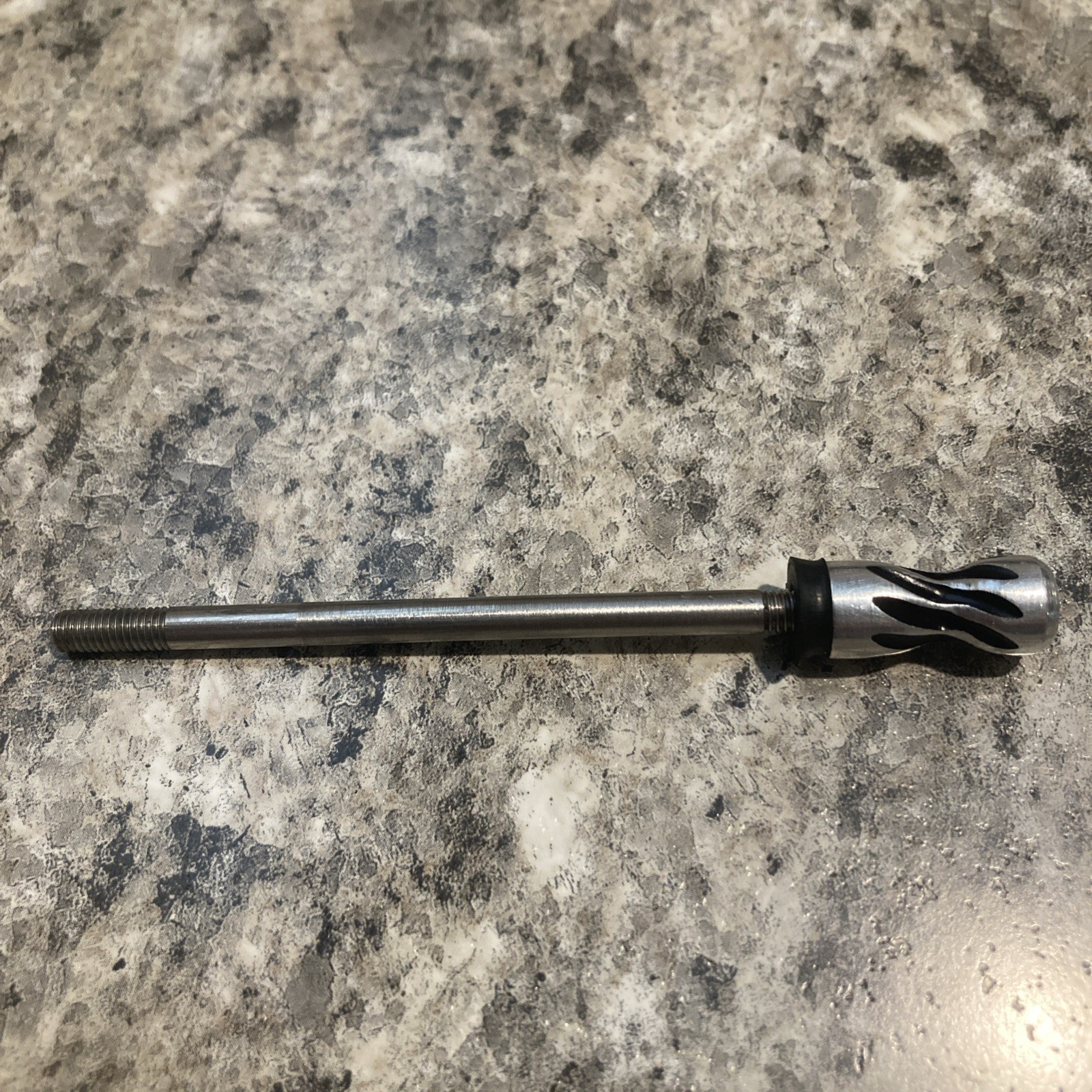 Autococker Paintball Cocking Rod Silver and Black
