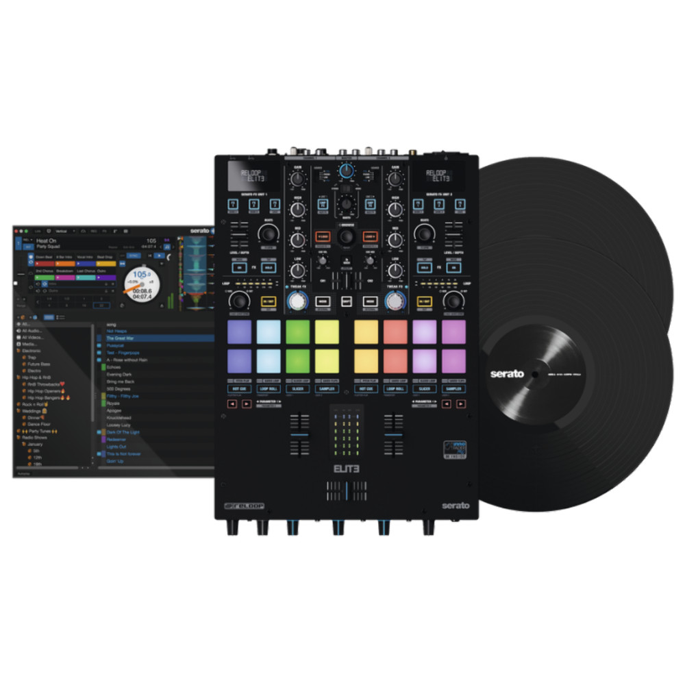 Reloop ELITE 2-Channel Mixer for Serato DJ Pro