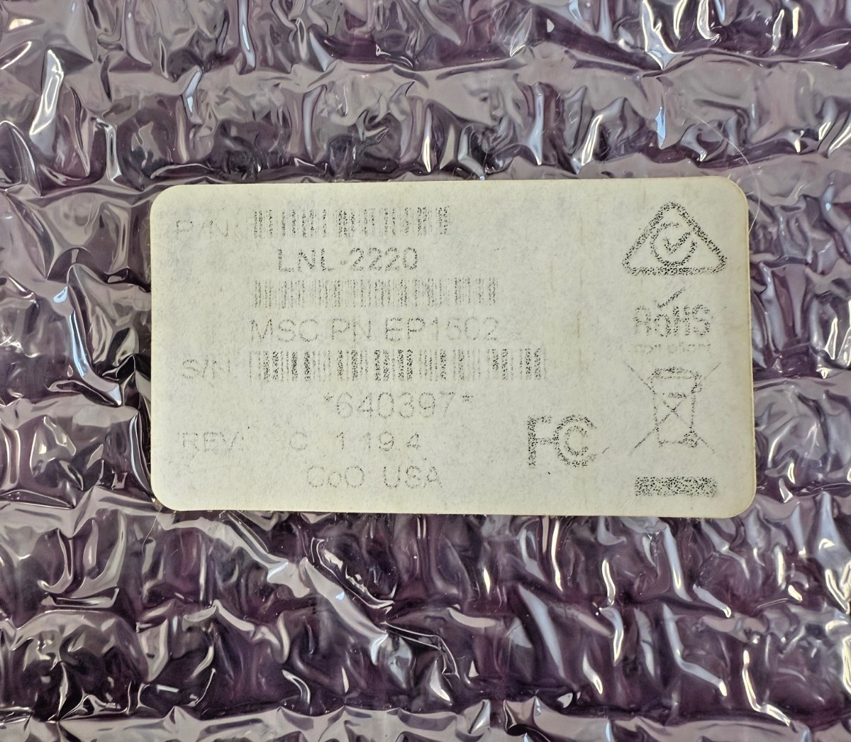 LENEL LNL-2220 Intelligent Dual Reader Controller