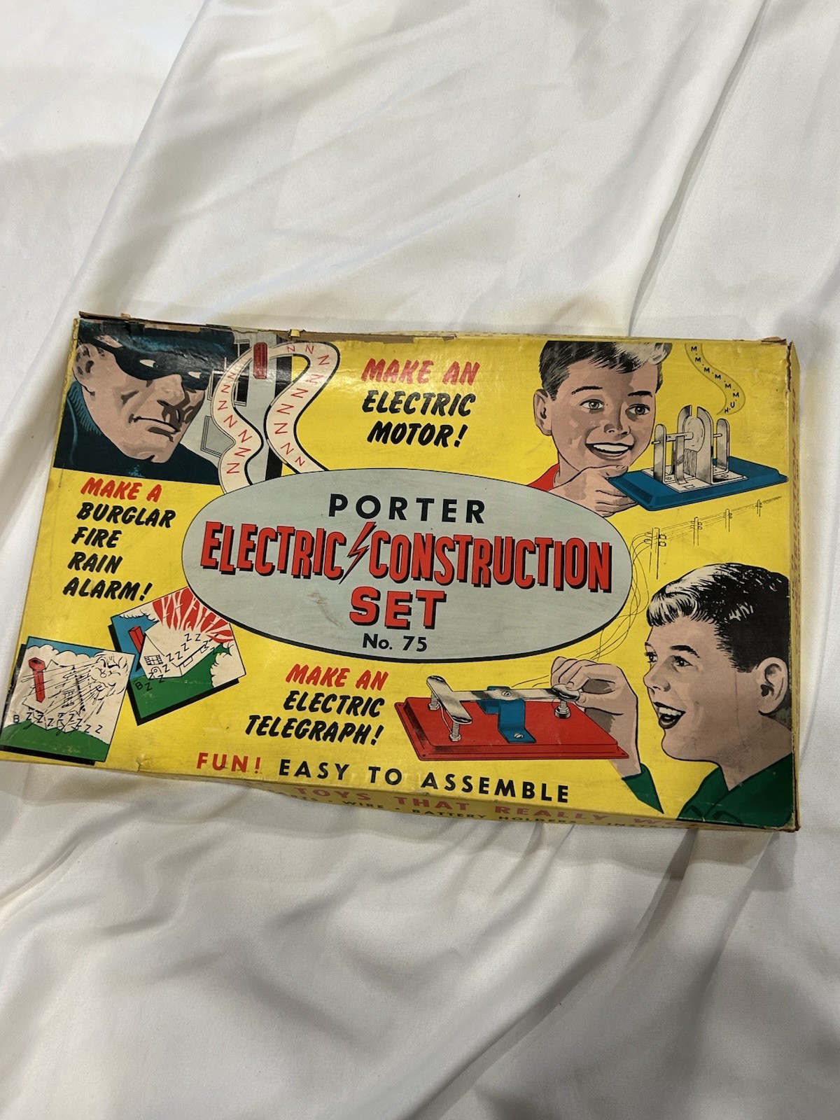 Porter Chemical Electric Construction Set No 75 Maker of  Chemcraft Science Rare