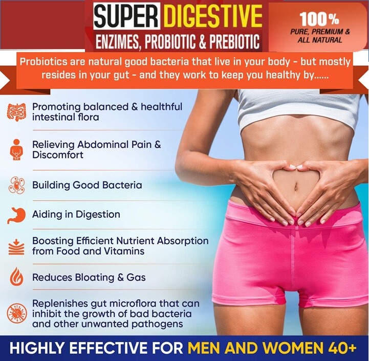 Probiotics 100 Billion CFU Potency Digestive Immune Health 100 Capsules DIGESTIV