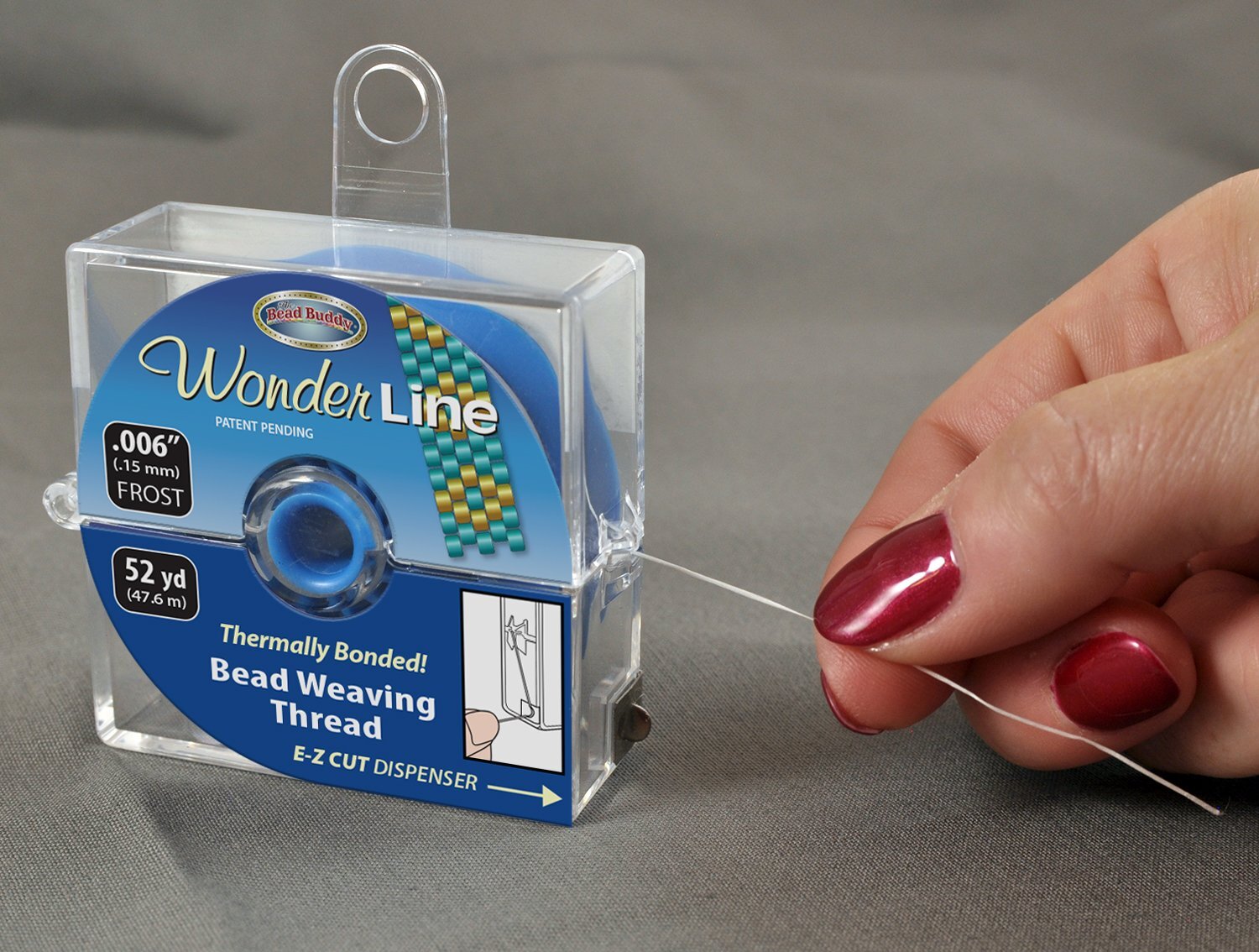 (2 Pack) Bead Buddy Wonder Line Bead Weaving Thread.006" 52 yd.