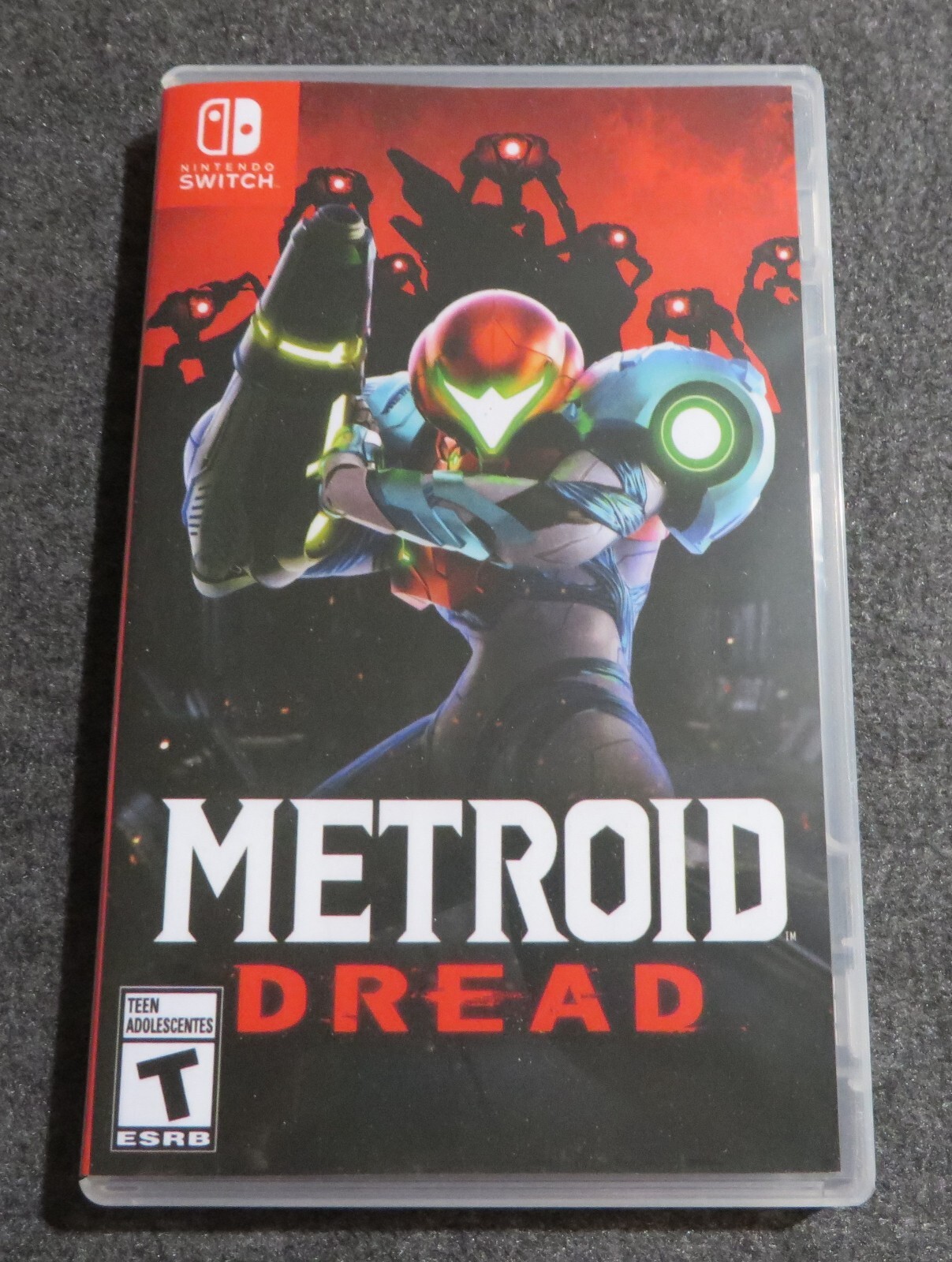 Switch Case Replacement Nintendo Switch Metroid Dread