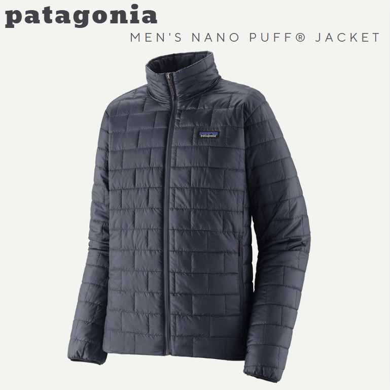 ON SALE !!! Patagonia Men's Nano Puff Jacket in Smolder Blue - NEW WITH TAG