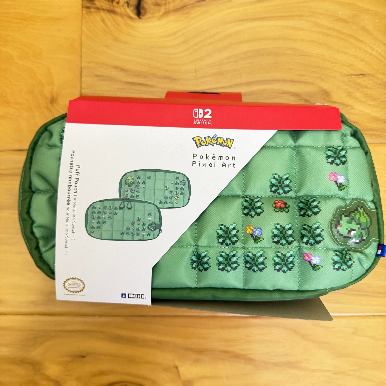 HORI Pokemon Pixel Art Bundle Nintendo Switch Wireless Controller Pouch Case NEW
