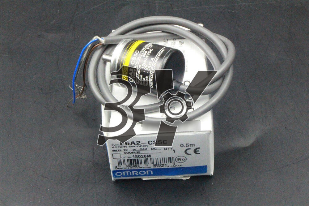 1PCS New OMRON E6A2CS5C E6A2-CS5C 500P/R Rotary Encoder