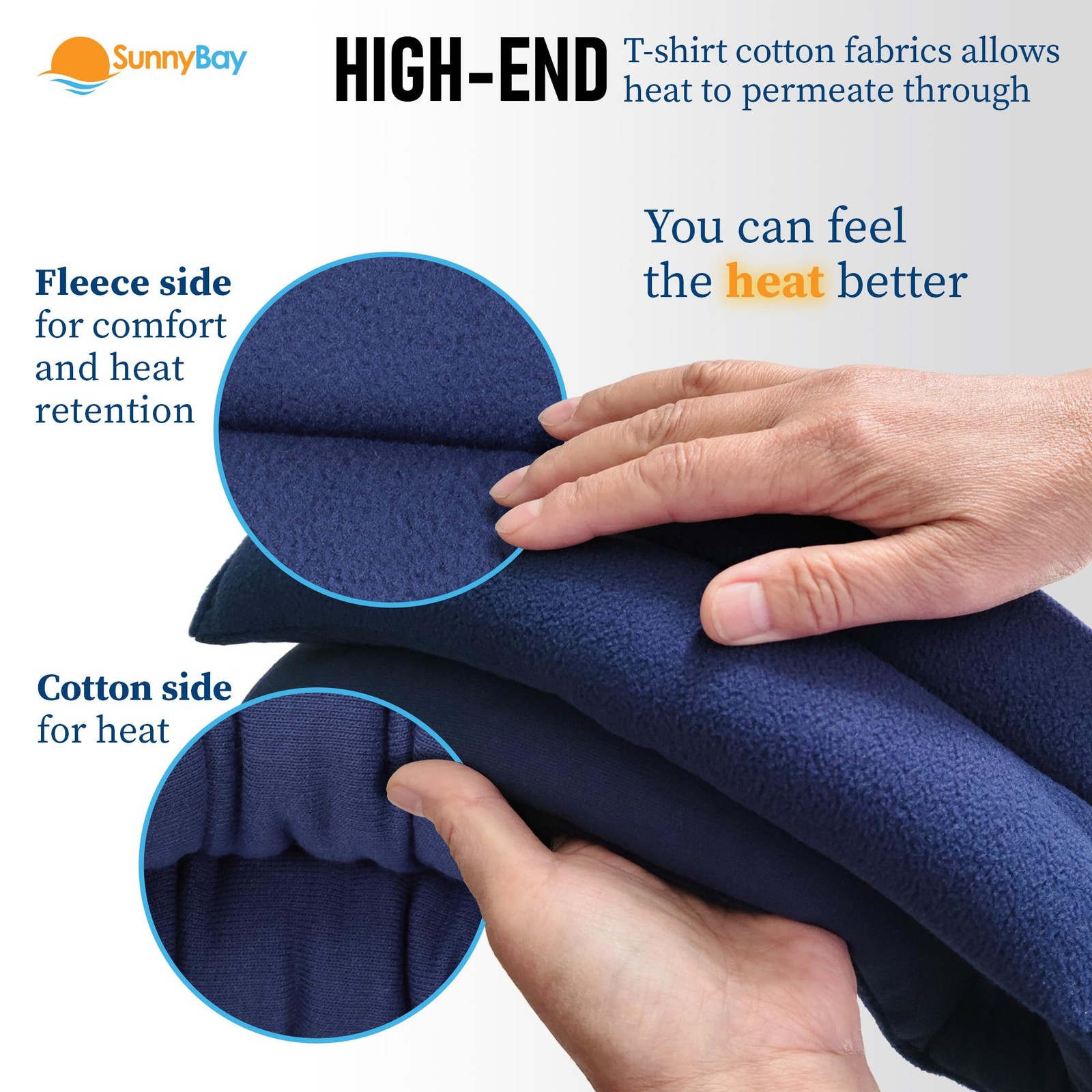 Microwavable Heating Pads, Microwavable Moist Heated Neck and Shoulder Wrap, ...