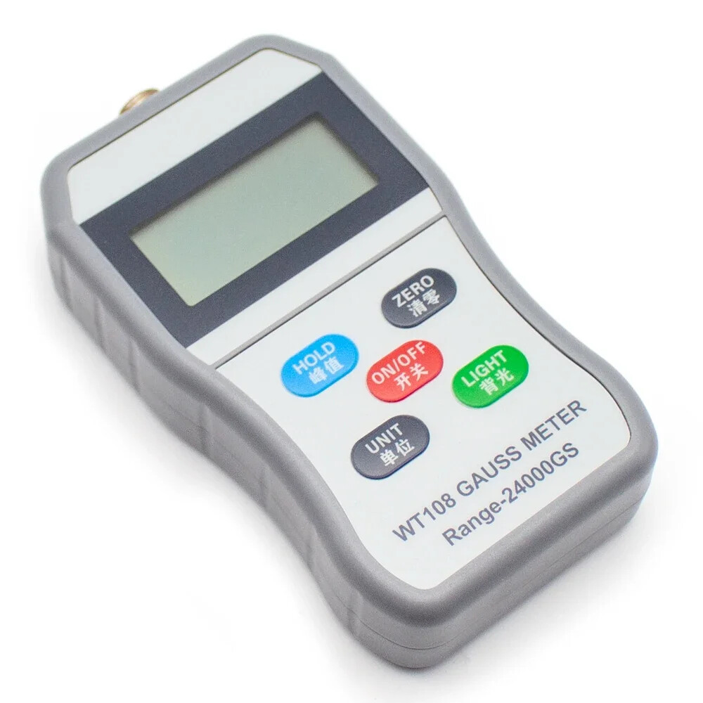 Digital Tesla Meter Magnetic Force Tester Magnetic Field Tester Magnet Force