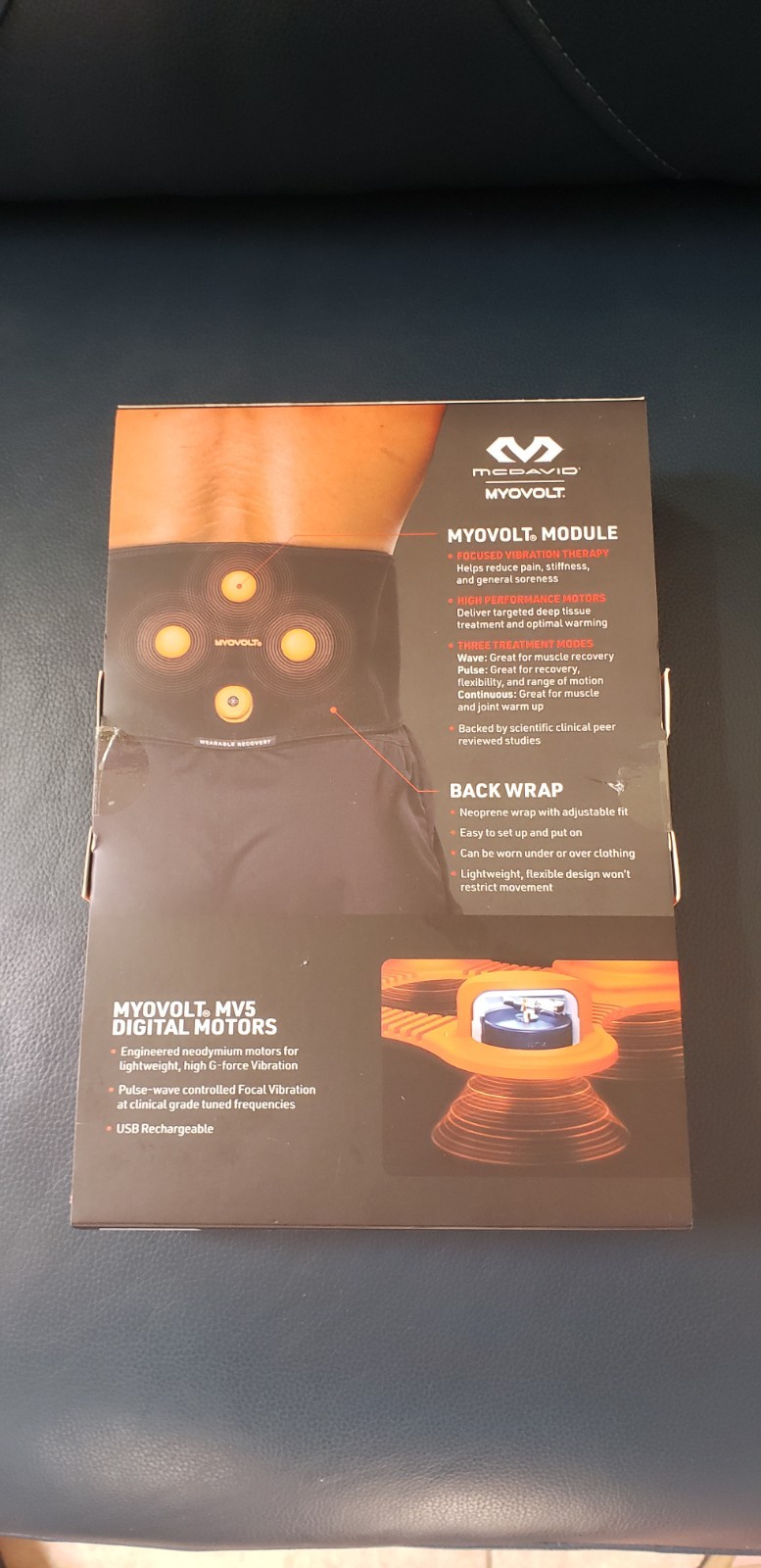 Vibration Back Wrap Therapy