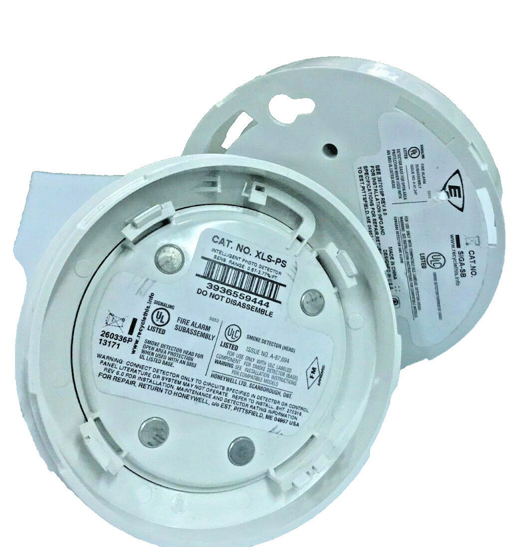 Honeywell Cat.No. XLS-PS Intelligent Photo Detector Sensor with SIGA-SB base