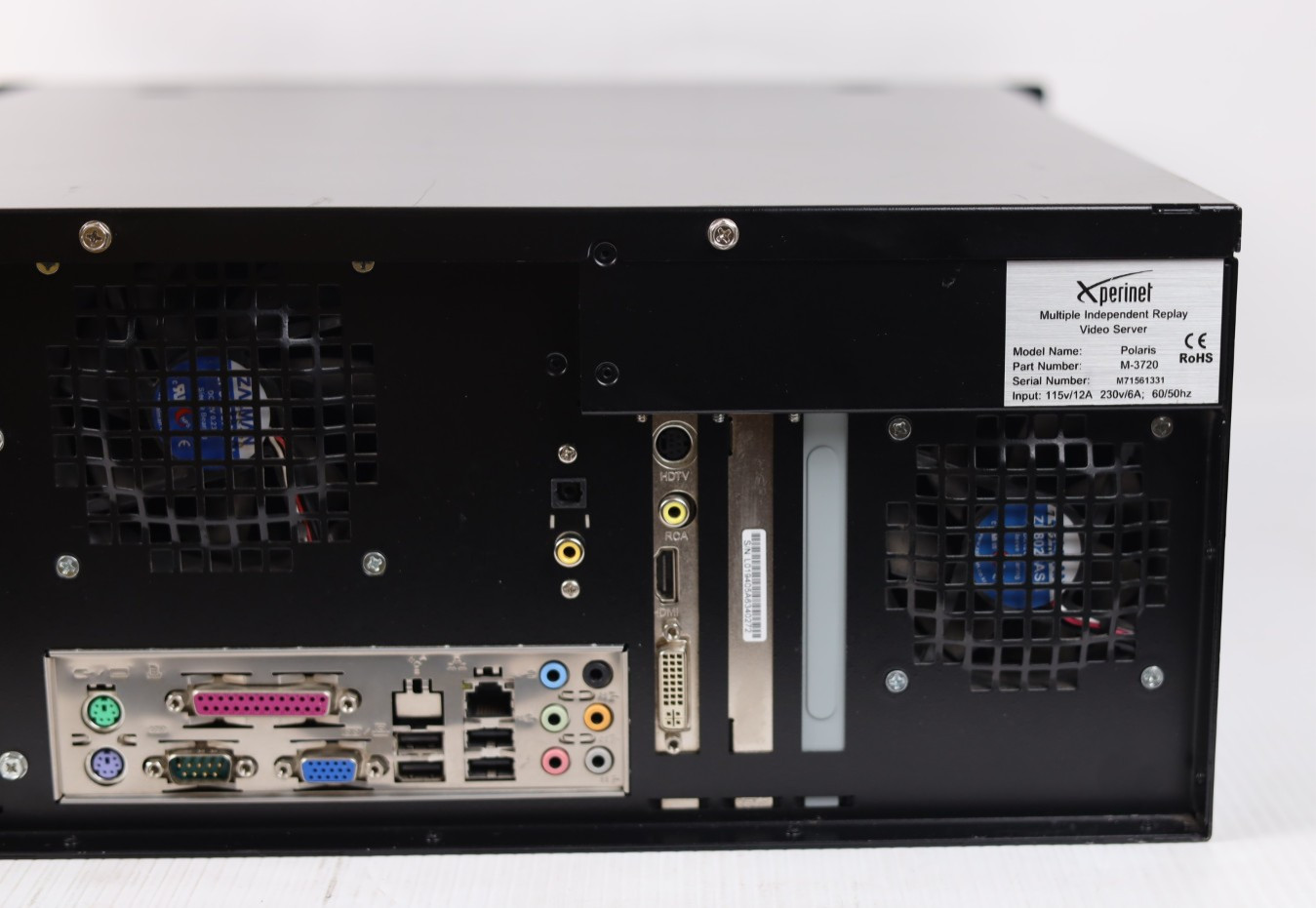 Xperinet M-3720 Multiple Independent Replay Video Server w83