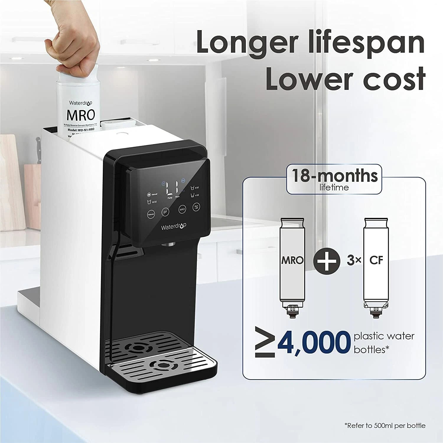 Waterdrop N1 Countertop Reverse Osmosis System
