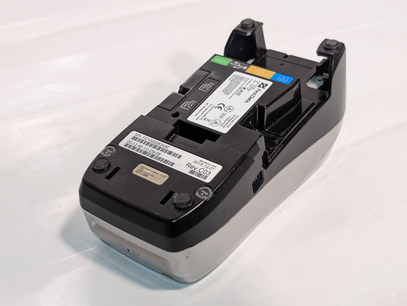 XAC/First Data FD130 Credit Card Processor Receipt Printer, 001805064, 12VDC, 3A