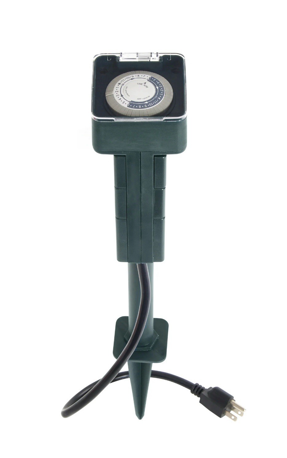 🔥NEW🔥 Hyper Tough Grounded Stake Timer with 6, 3-Prong Outlets, 15 Amp