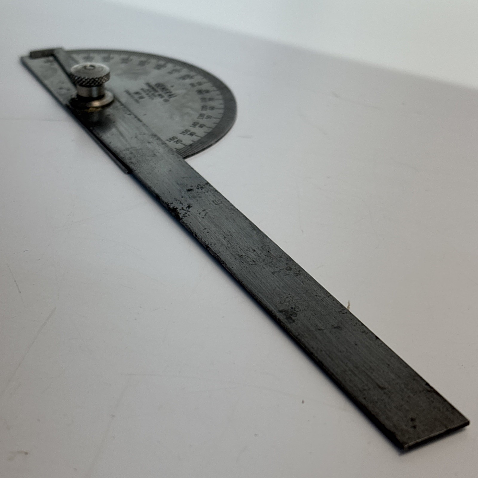 General Hardware No 18 Protractor Stainless Steel USA