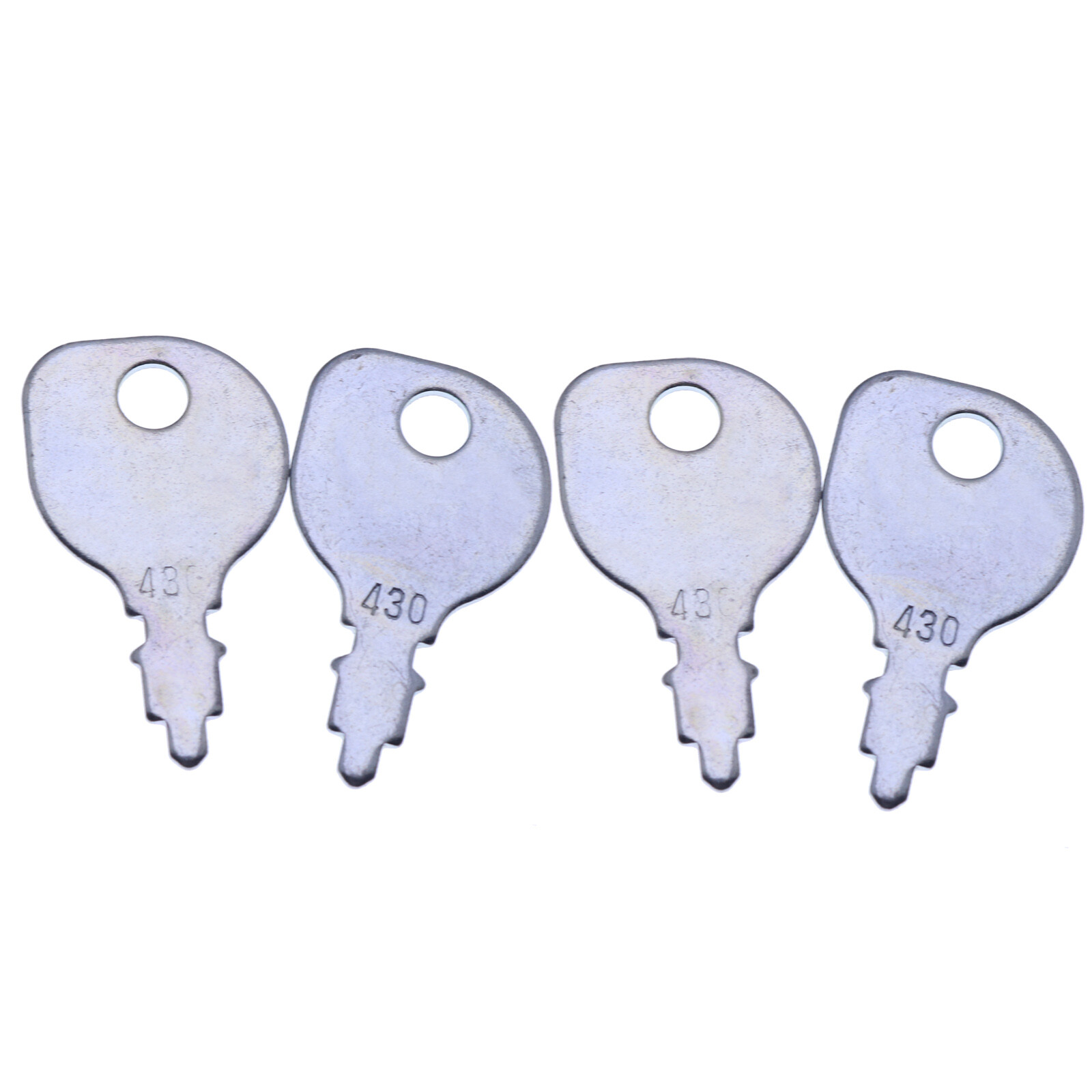 4X Ignition Keys M40718 For Hustler Zero Turn Mower Raptor FasTrak