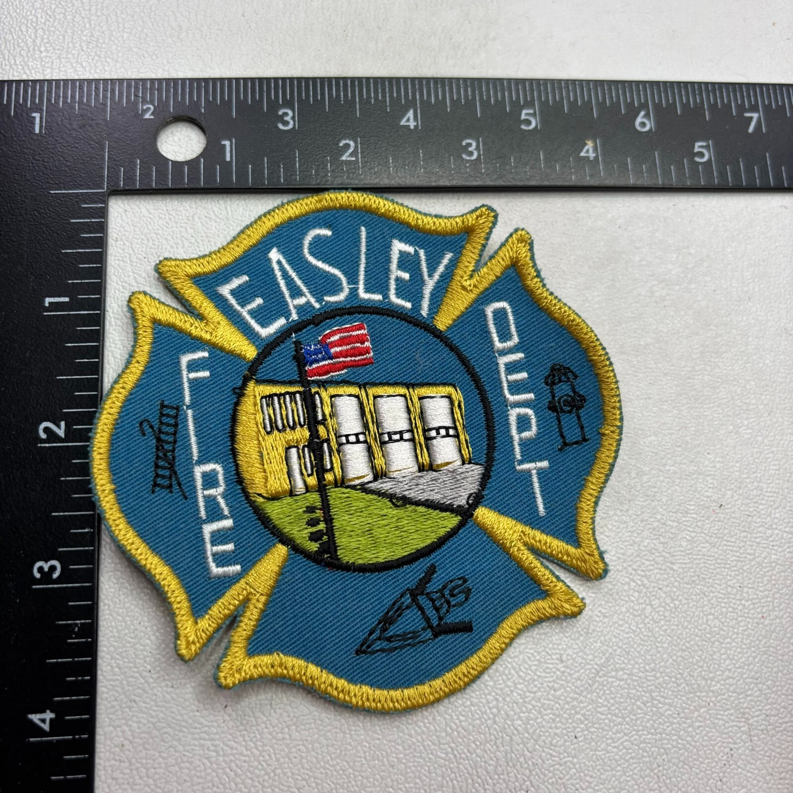 EASLEY FIRE DEPT. Patch (Firefighter) 541J